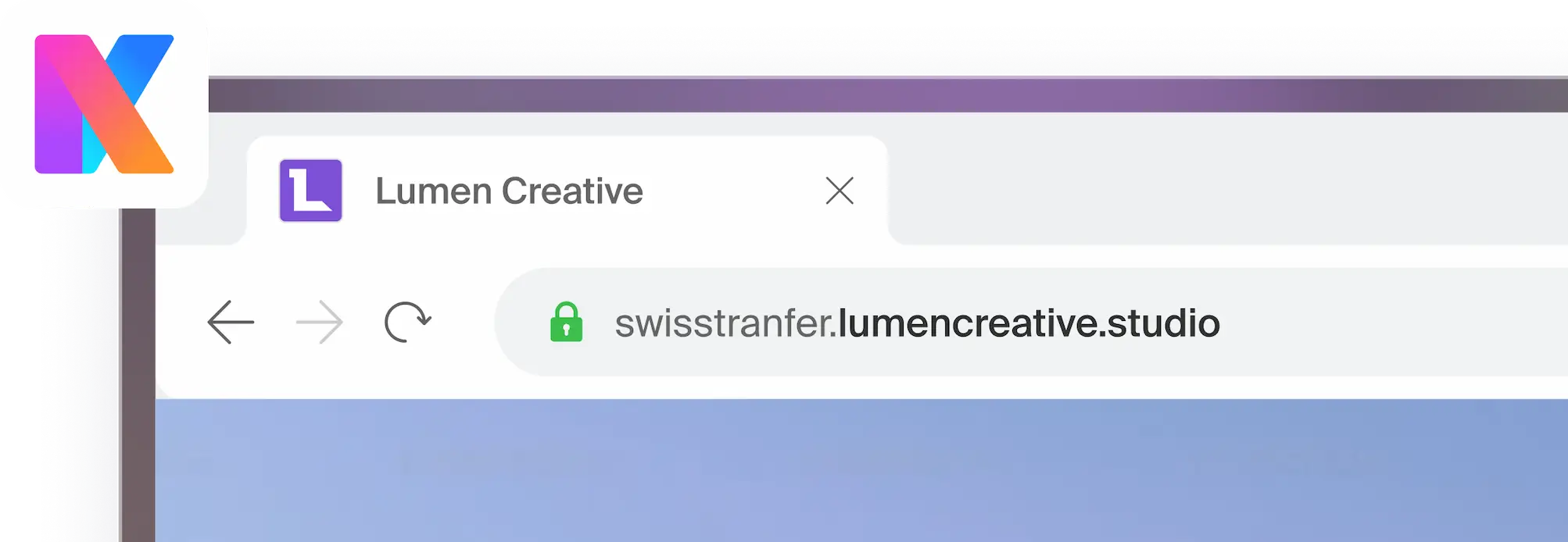 Nom de domaine Lumen Creative