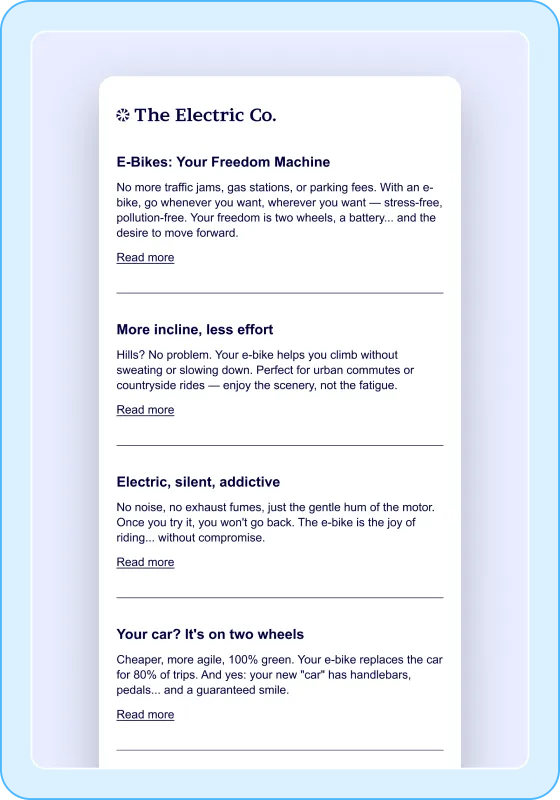Modèle de newsletter model-6