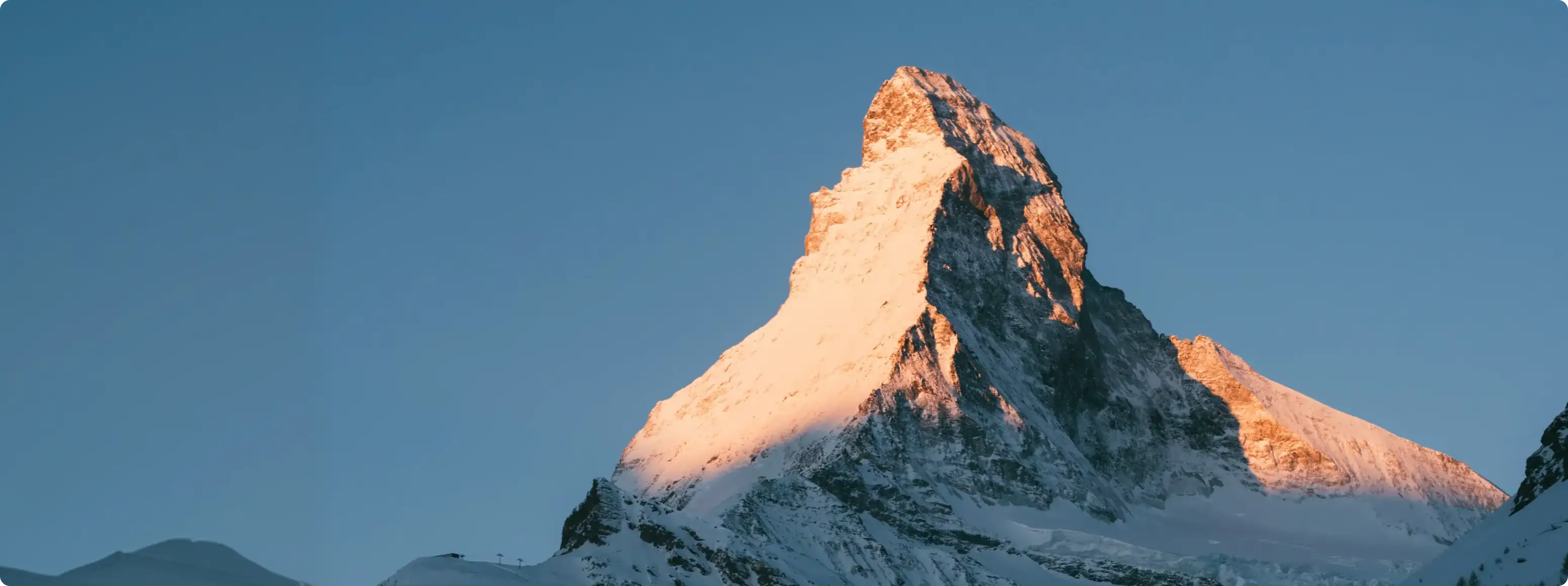 Image du Cervin enneigé