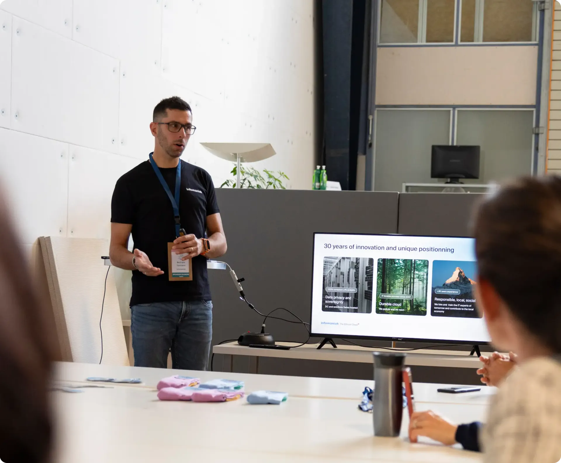 Image of a product presentation