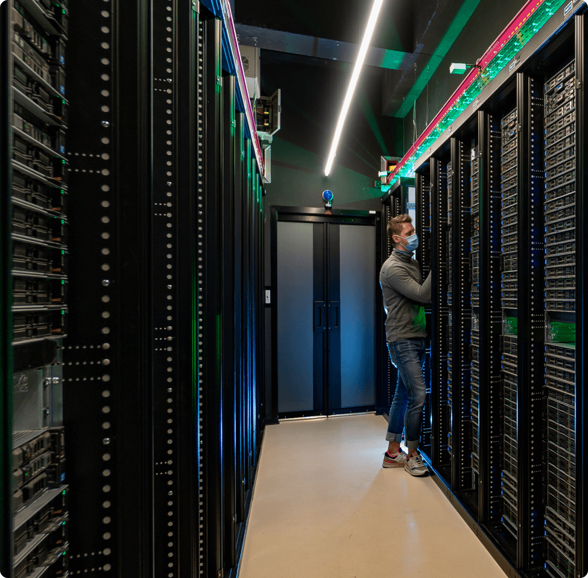 Data center image