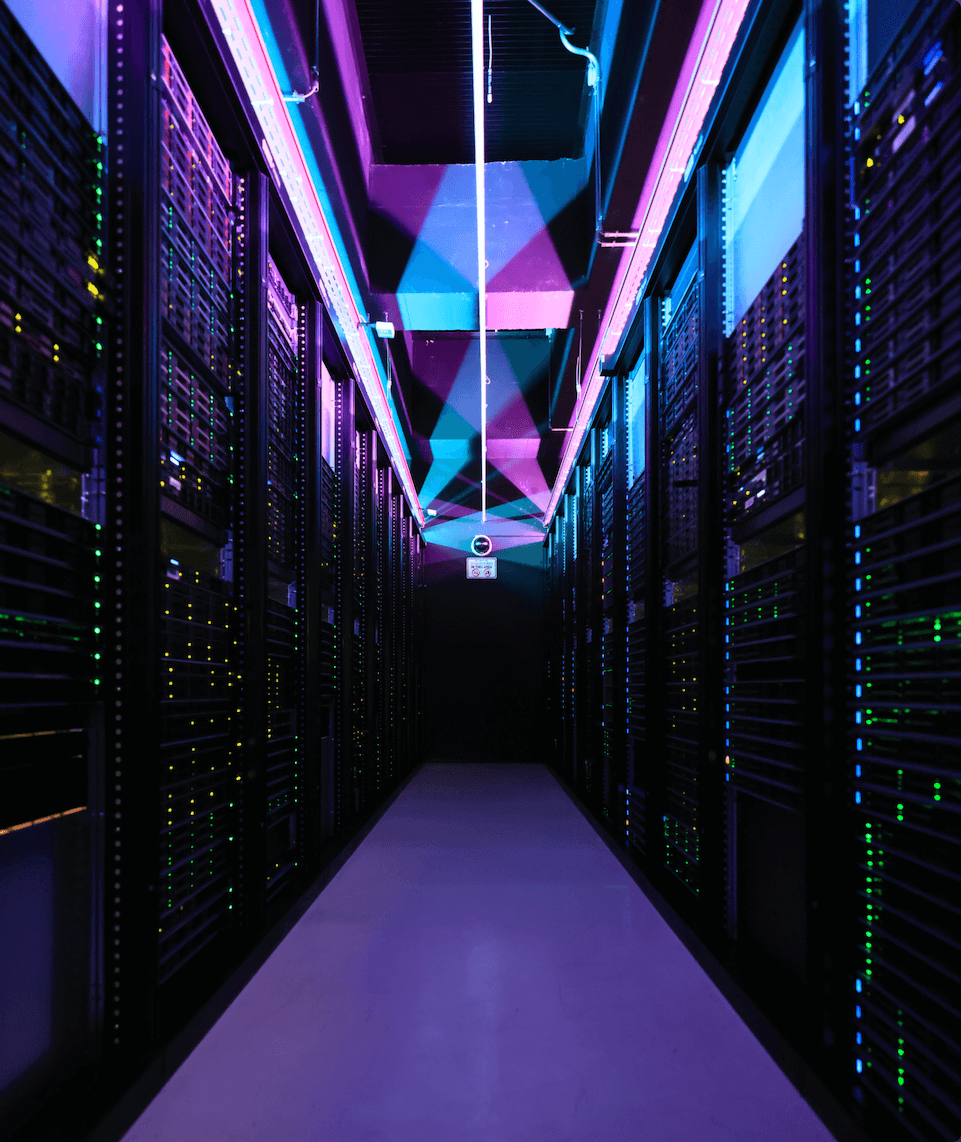 Bild des Datacenters          